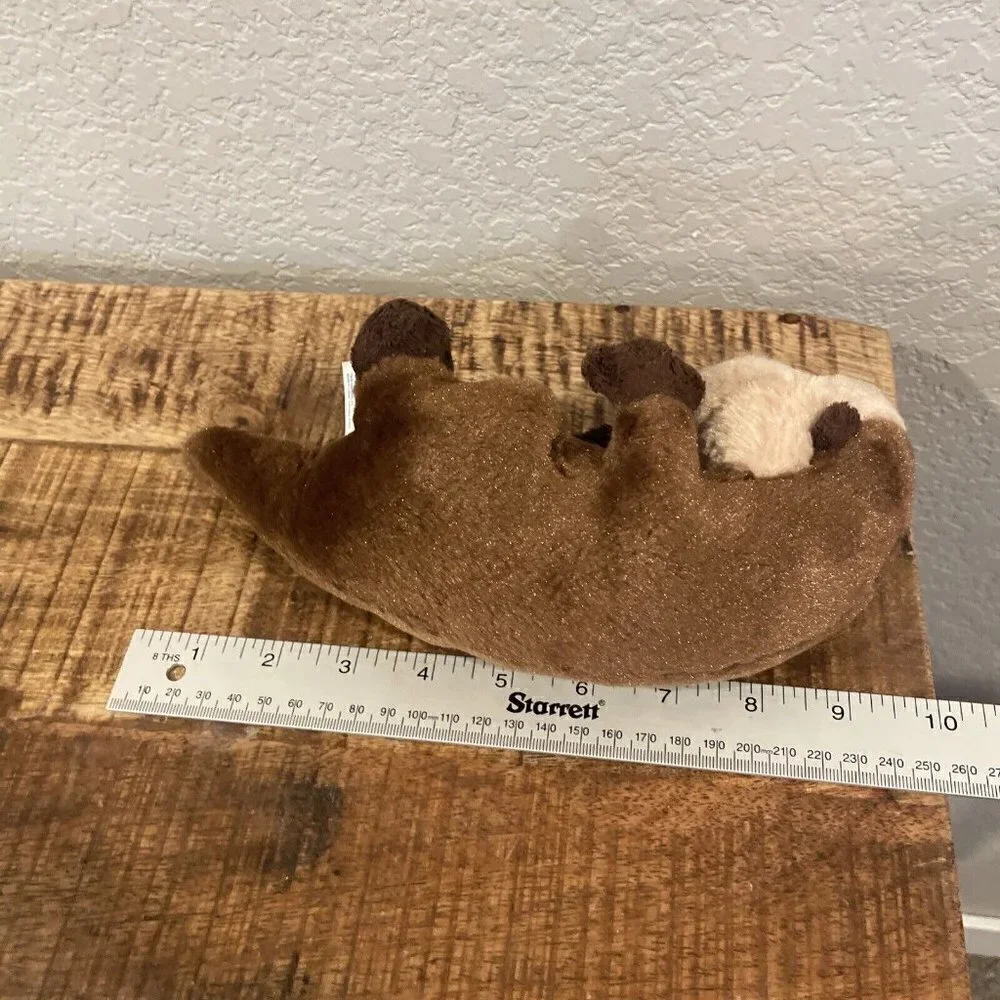 Sea Otter Plush 10” Toy Stuffed Animal Realistic Sea World Shamushop